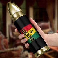 Vintage Distressed Ghana Flag Bullet Tumbler Ghanaian Heritage Africa Ghanese Roots