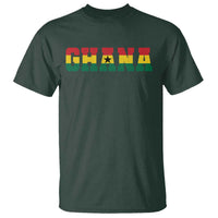 Ghana Flag T Shirt Varsity Lettering Design Ghanaian Pride Heritage Graphic