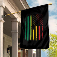 Ghana American Flag Garden Flag Vintage Ghanaian Pride Heritage Graphic for Ghanaian Americans