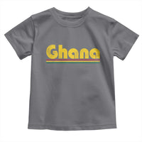 Vintage Ghana Toddler T Shirt Retro Stripe Flag Pride Ghanaian Heritage African Roots