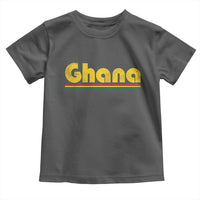 Vintage Ghana Toddler T Shirt Retro Stripe Flag Pride Ghanaian Heritage African Roots