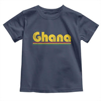 Vintage Ghana Toddler T Shirt Retro Stripe Flag Pride Ghanaian Heritage African Roots