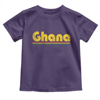 Vintage Ghana Toddler T Shirt Retro Stripe Flag Pride Ghanaian Heritage African Roots