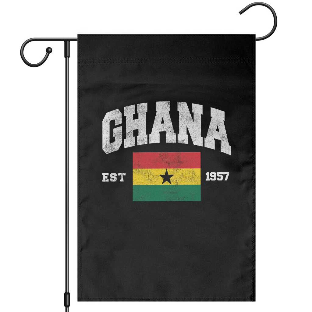 Ghana Est 1957 Ghanaian Flag Independence Day Garden Flag Ghanaian Heritage Pride