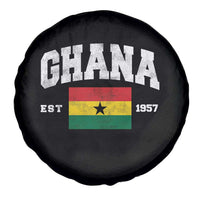 Ghana Est 1957 Ghanaian Flag Independence Day Spare Tire Cover Ghanaian Heritage Pride
