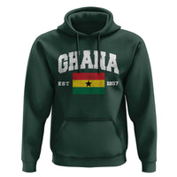Ghana Est 1957 Ghanaian Flag Independence Day Hoodie Ghanaian Heritage Pride