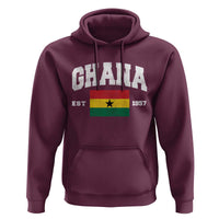 Ghana Est 1957 Ghanaian Flag Independence Day Hoodie Ghanaian Heritage Pride