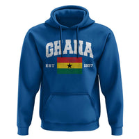 Ghana Est 1957 Ghanaian Flag Independence Day Hoodie Ghanaian Heritage Pride