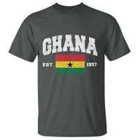 Ghana Est 1957 Ghanaian Flag Independence Day T Shirt Ghanaian Heritage Pride