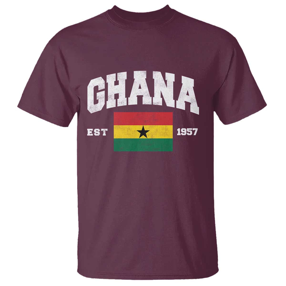 Ghana Est 1957 Ghanaian Flag Independence Day T Shirt Ghanaian Heritage Pride