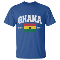 Ghana Est 1957 Ghanaian Flag Independence Day T Shirt Ghanaian Heritage Pride