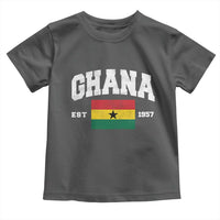 Ghana Est 1957 Ghanaian Flag Independence Day Toddler T Shirt Ghanaian Heritage Pride