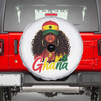 Ghanaian Princess Ghana Flag Melanin Spare Tire Cover Black Girls