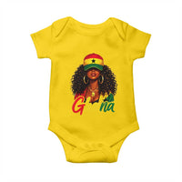 Ghanaian Princess Ghana Flag Melanin Baby Onesie Black Girls