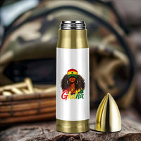 Ghanaian Princess Ghana Flag Melanin Bullet Tumbler Black Girls