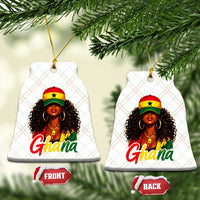 Ghanaian Princess Ghana Flag Melanin Ceramic Ornament Black Girls