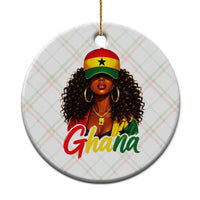 Ghanaian Princess Ghana Flag Melanin Ceramic Ornament Black Girls