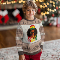 Ghanaian Princess Ghana Flag Melanin Ugly Christmas Sweater Black Girls
