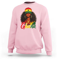 Ghanaian Princess Ghana Flag Melanin Sweatshirt Black Girls