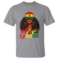 Ghanaian Princess Ghana Flag Melanin T Shirt Black Girls