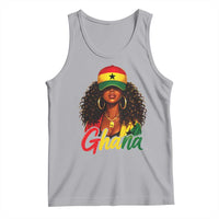 Ghanaian Princess Ghana Flag Melanin Tank Top Black Girls