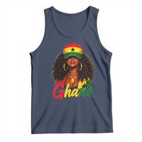Ghanaian Princess Ghana Flag Melanin Tank Top Black Girls