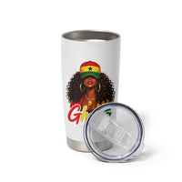 Ghanaian Princess Ghana Flag Melanin Tumbler Cup Black Girls