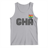 Proud Ghanaian Tank Top Minimalist Ghana Typography Design Ghana Flag