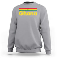 Vintage Ghana Flag Sweatshirt Proud Ghanaian Heritage African Pride
