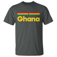 Vintage Ghana Flag T Shirt Proud Ghanaian Heritage African Pride