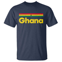 Vintage Ghana Flag T Shirt Proud Ghanaian Heritage African Pride