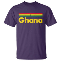 Vintage Ghana Flag T Shirt Proud Ghanaian Heritage African Pride