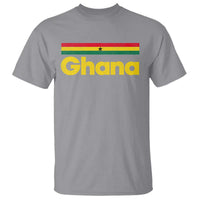 Vintage Ghana Flag T Shirt Proud Ghanaian Heritage African Pride