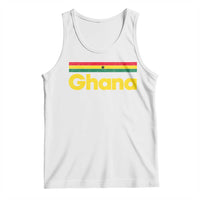 Vintage Ghana Flag Tank Top Proud Ghanaian Heritage African Pride