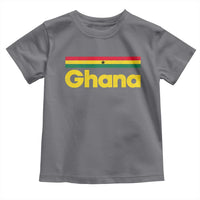 Vintage Ghana Flag Toddler T Shirt Proud Ghanaian Heritage African Pride