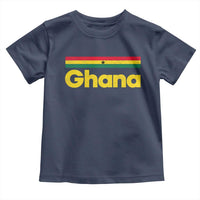 Vintage Ghana Flag Toddler T Shirt Proud Ghanaian Heritage African Pride