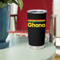 Vintage Ghana Flag Tumbler Cup Proud Ghanaian Heritage African Pride