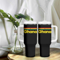Vintage Ghana Flag Tumbler With Handle Proud Ghanaian Heritage African Pride