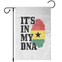 Its In My DNA Ghana Garden Flag Fingerprint Flag Proud Ghanaian Heritage Ghanese Roots