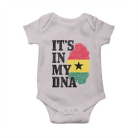 Its In My DNA Ghana Baby Onesie Fingerprint Flag Proud Ghanaian Heritage Ghanese Roots
