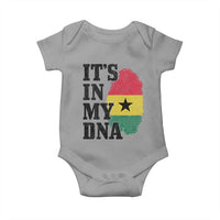 Its In My DNA Ghana Baby Onesie Fingerprint Flag Proud Ghanaian Heritage Ghanese Roots