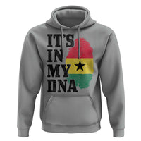 Its In My DNA Ghana Hoodie Fingerprint Flag Proud Ghanaian Heritage Ghanese Roots