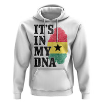 Its In My DNA Ghana Hoodie Fingerprint Flag Proud Ghanaian Heritage Ghanese Roots