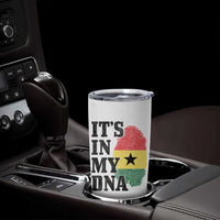 Its In My DNA Ghana Tumbler Cup Fingerprint Flag Proud Ghanaian Heritage Ghanese Roots