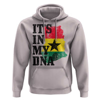 Its In My DNA Ghana Hoodie Proud Ghanaian Heritage Ghanese Roots Vintage Ghana Map Flag