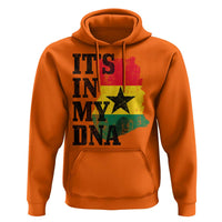 Its In My DNA Ghana Hoodie Proud Ghanaian Heritage Ghanese Roots Vintage Ghana Map Flag
