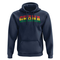 Vintage Ghana Flag Varsity Hoodie Classic Ghanaian Pride Heritage Graphic