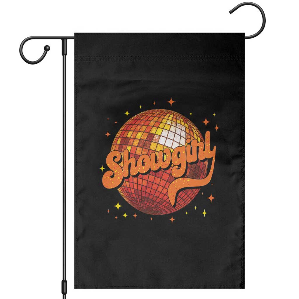 Showgirl Garden Flag Orange Show Girl Concert Country Music Fan Gift