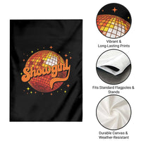 Showgirl Garden Flag Orange Show Girl Concert Country Music Fan Gift