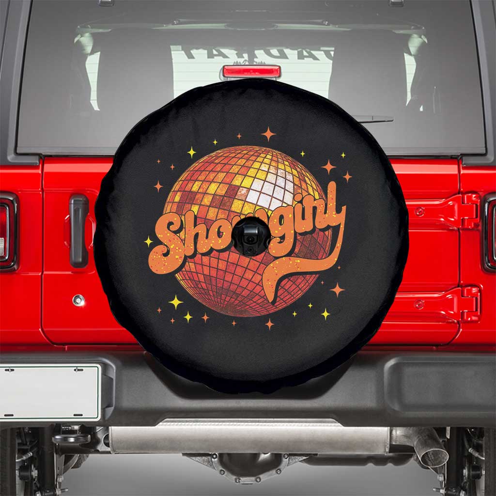 Showgirl Spare Tire Cover Orange Show Girl Concert Country Music Fan Gift